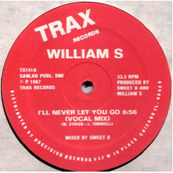 William Stover I'll Never Let You Go Vinyl 12" USED
