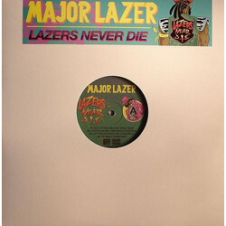Major Lazer Lazers Never Die USED VINYL 12INCH