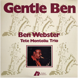 Ben Webster / Tete Montoliu Trio Gentle Ben Vinyl LP USED