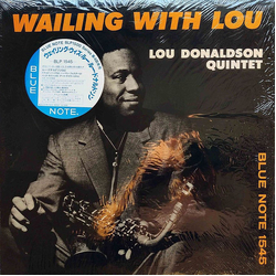 Lou Donaldson Quintet Wailing With Lou Vinyl LP USED