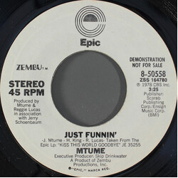 Mtume Just Funnin' USED VINYL 7INCH 45 RPM PROMO STYRENE STEREO