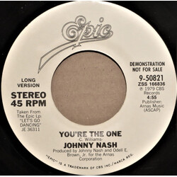 Johnny Nash You're The One (Long/Short Versions) USED VINYL 7INCH 45 RPM PROMO SINGLE