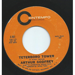 Arthur Godfrey Teterboro Tower / The Letter Vinyl 7" USED