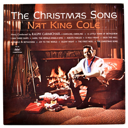 Nat King Cole The Christmas Song Vinyl LP USED