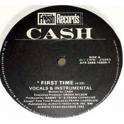 Mc Cash First Time / Get Up And Dance Vinyl 12" USED