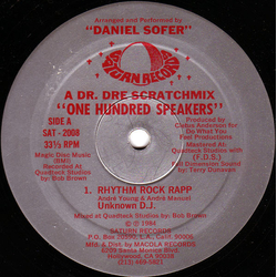 Daniel Sofer One Hundred Speakers Vinyl 12" USED