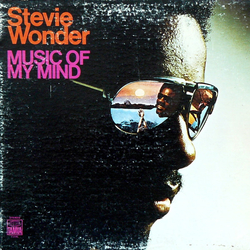 Stevie Wonder Music Of My Mind Vinyl LP USED