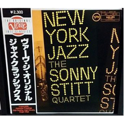 Sonny Stitt Quartet New York Jazz Vinyl LP USED