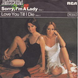 Baccara Sorry, I'm A Lady Vinyl 7" USED