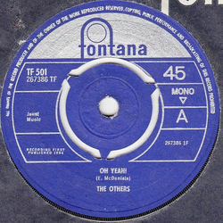 The Others (15) Oh Yeah! Vinyl 7" USED