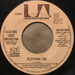 Electric Light Orchestra Telephone Line Vinyl 7" USED