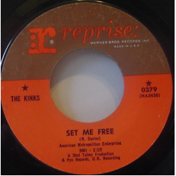 The Kinks Set Me Free Vinyl 7" USED