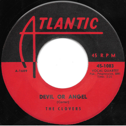 The Clovers Devil Or Angel / Hey, Doll Baby Vinyl 7" USED
