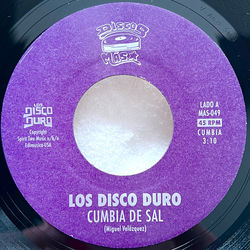 Los Disco Duro Cumbia De Sal / México Vinyl 7" USED
