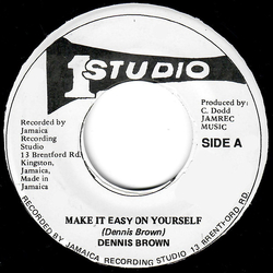 Dennis Brown Make It Easy On Yourself Vinyl 7" USED