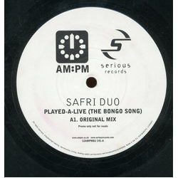 Safri Duo Played-A-Live (The Bongo Song) Vinyl 12" USED
