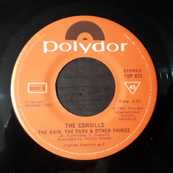 The Cowsills Hair / The Rain, The Park & Other Things Vinyl 7" USED
