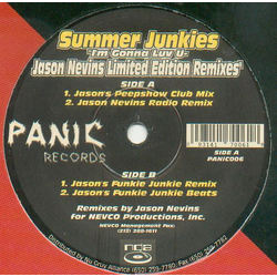 Summer Junkies I'm Gonna Luv U - Jason Nevins Limited Edition Remixes Vinyl 12" USED