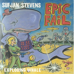 Sufjan Stevens Exploding Whale Vinyl 7" USED