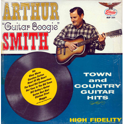 Arthur Smith Guitar Boogie Town And Country Guitar Hits Vinyl LP USED