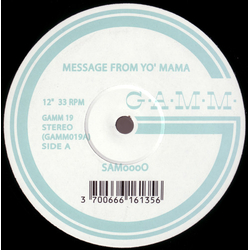 Samo Message From Yo' Mama / Hunting Beaver Vinyl 12" USED