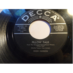 Rock Hudson (2) Pillow Talk Vinyl 7" USED
