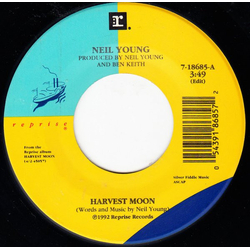 Neil Young Harvest Moon Vinyl 7" USED