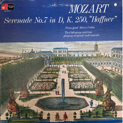 Wolfgang Amadeus Mozart / Franzjosef Maier / Collegium Aureum Haffner - Serenade KV 250 Vinyl LP USED