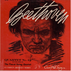 Ludwig van Beethoven / Quatuor Pascal Quartet No. 12 Vinyl LP USED