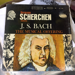 Hermann Scherchen / Johann Sebastian Bach The Musical Offering Vinyl LP USED