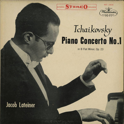 Pyotr Ilyich Tchaikovsky / Jacob Lateiner Piano Concerto No. 1 In B Flat Minor, Op. 23 Vinyl LP USED
