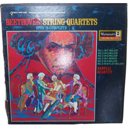 Barylli Quartet Beethoven String Quartets Opus 18 Complete Vinyl LP USED