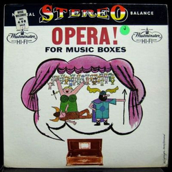 Bornand Opera! For Music Boxes Vinyl LP USED