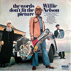 Willie Nelson The Words Don't Fit The Picture Vinyl LP USED