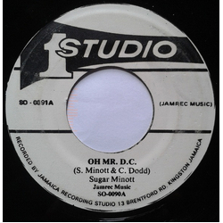 Sugar Minott Oh Mr. D.C. Vinyl 7" USED