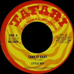 Little Roy / Anicia Banks Take It Easy / Swing & Dine Vinyl 7" USED