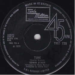 Edwin Starr Time Vinyl 7" USED