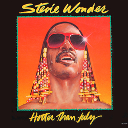 Stevie Wonder Hotter Than July Vinyl LP USED