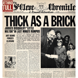 Jethro Tull Thick As A Brick Vinyl LP USED