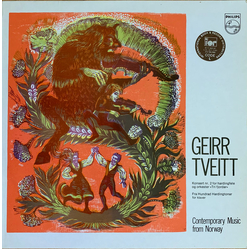 Geirr Tveitt Konsert Nr. 2 For Hardingfele Og Orkester "Tri Fjordar" / Fra Hundrad Hardingtonar For Klaver Vinyl LP USED