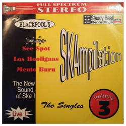 Various The Blackpool's Skampilation Volume 3 "The Singles" Vinyl 7" USED