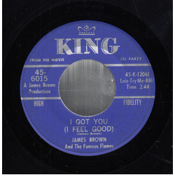 James Brown & The Famous Flames I Got You (I Feel Good) Vinyl 7" USED