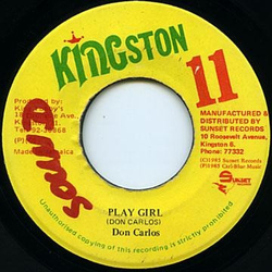 Don Carlos (2) Play Girl Vinyl 7" USED