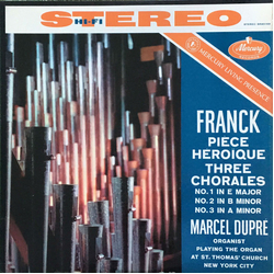 César Franck / Marcel Dupré Pièce Héroïque / Three Chorales Vinyl LP USED