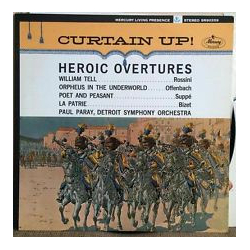 Gioacchino Rossini / Jacques Offenbach / Georges Bizet / Franz von Suppé / Paul Paray / Detroit Symphony Orchestra Heroic Overtures Vinyl LP USED