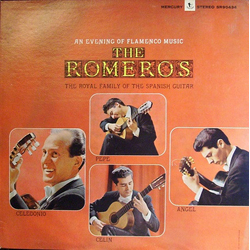 The Romeros An Evening Of Flamenco Music Vinyl LP USED
