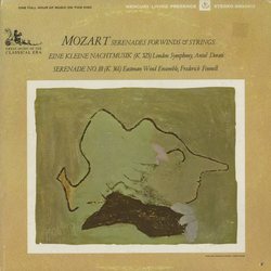 Wolfgang Amadeus Mozart / London Symphony Orchestra / Antal Dorati / Eastman Wind Ensemble / Frederick Fennell Serenades For Winds & Strings Vinyl LP 
