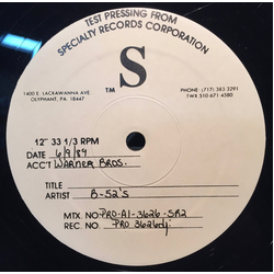The B-52's Channel Z Vinyl 12" USED
