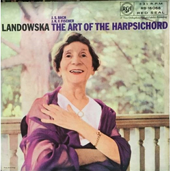 Johann Sebastian Bach / Johann Caspar Ferdinand Fischer / Wanda Landowska The Art Of The Harpsichord Vinyl LP USED