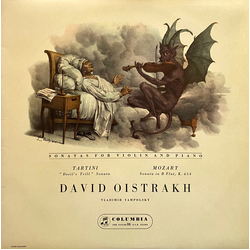 Giuseppe Tartini / Wolfgang Amadeus Mozart / David Oistrach "Devil's Trill" Sonata / Sonata In B Flat, K. 454 Vinyl LP USED
